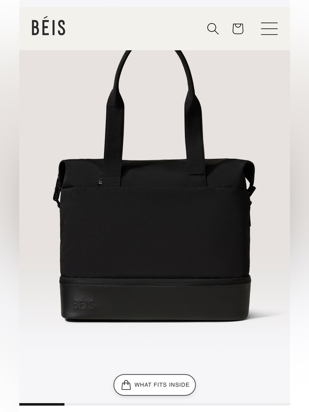 BEIS WEEKENDER Convertible Tote Bag